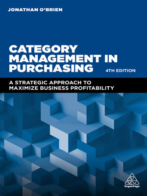 cover image of Category Management in Purchasing